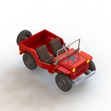 Demir erkekler plan oyuncak Sanat 3d print model - Mito3D