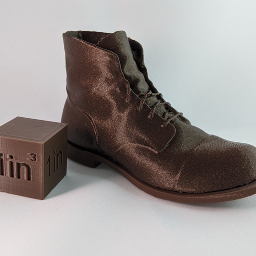 iron ranger printable 3d scan fashion boot shoe clothing revopoint 3D print model - Mito3D