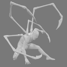 iron spider game marvel man figure high poly 3d print model - Mito3D