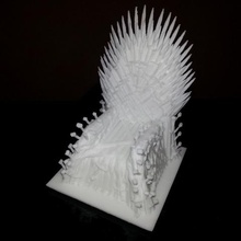 iron throne home game thrones model furniture 3d print model - Mito3D