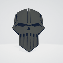 iron warriors traitor legion icon moulded 'hard transfer' horus heresy game warhammer 40k chaos space marines 3d print model - Mito3D