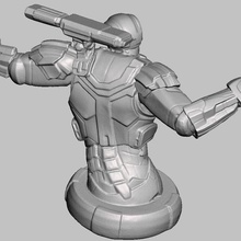 uomo ferro 3d print model - Mito3D