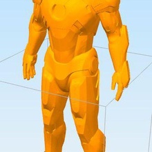 hombre Acero Arte hierro detallado multa Sla fdm rapidiametrix 3d impresión busto figurilla moldeable modelo juguete 3d print model - Mito3D
