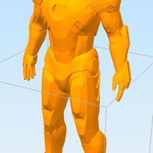 homme fer art détaillé sla fdm rapidiametrix 3d impression buste figurine castable modèle jouet 3d print model - Mito3D