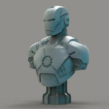 ironman bust mcu avengers 3d print model - Mito3D