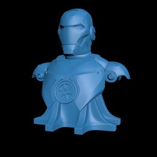 ironman bust art 3d print model - Mito3D