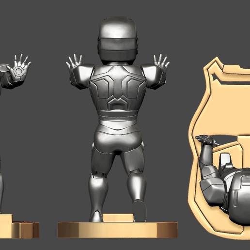 ironman teléfono celular titular juego en el vingadores avangers 3D print model - Mito3D