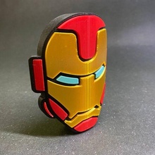 ironman face - collection marvel iron man cap captain america super superheroes mask 3d print model - Mito3D