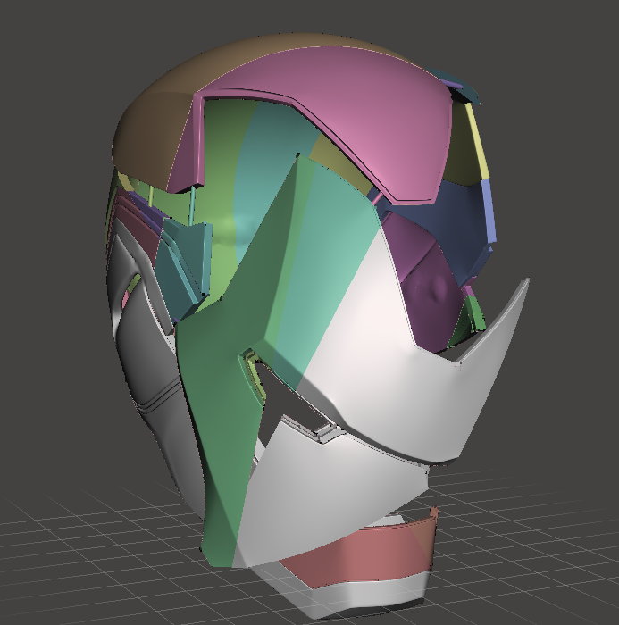ironman halloween helmet 3D print model - Mito3D