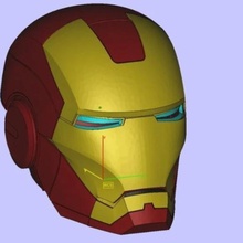 ironman capacete gadget marvel vingadores 3d print model - Mito3D