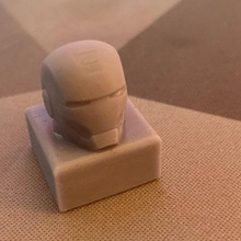 hombre Acero tecla vengadores maravilla resina 3d print model - Mito3D