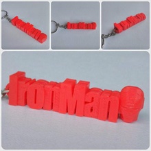 ironman chaveiro jóias kechain chaves saco marvel vingadores 3d print model - Mito3D
