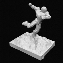 lowpoly ıronman çeşitli marvel 3d print model - Mito3D