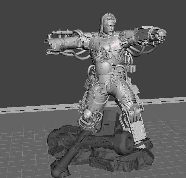hombre Acero marca 1 hierro mark1 armadura armor1 3D print model - Mito3D