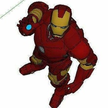 ironman suit people 3d print model - Mito3D