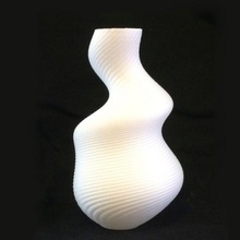 irregular espiral vaso casa 3d print model - Mito3D