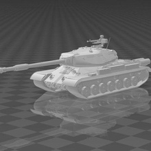 is-4 tank 3d print model - Mito3D