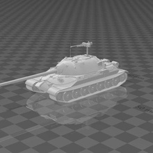 is-7 tank 3d print model - Mito3D