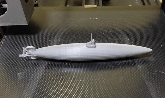 Isaac peral submarino barco 3d print model - Mito3D