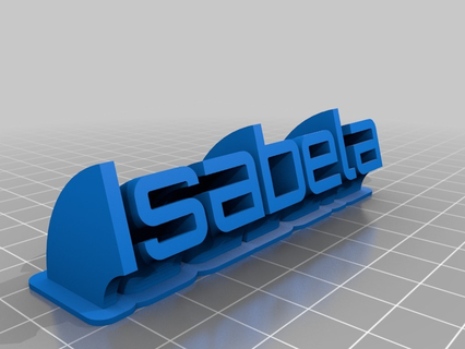 isab Home customized office 3d print model - Mito3D