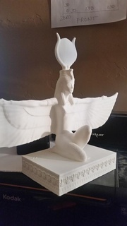 isis gods egypt 3d printing 3d print model - Mito3D