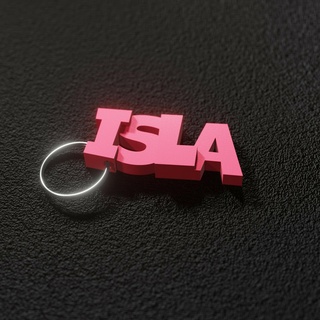 Isla porte clés gadget 3d print model - Mito3D
