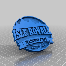el parque nacional isle royale de estilo antiguo la herramienta La impresión en 3d 3d print model - Mito3D