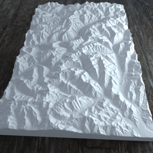 isola 2000 home h tte snowboarding skiing location snowboard ski hills snow mountain nizza france earth scan depth map area 3d print model - Mito3D