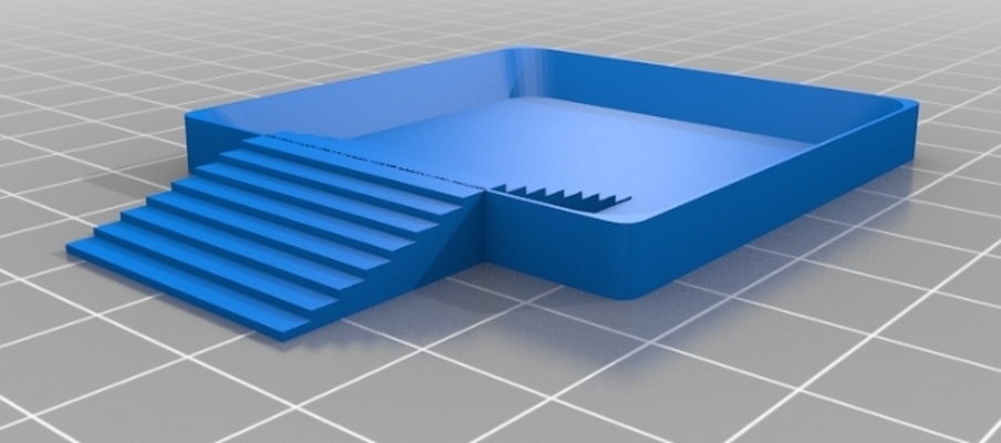 isópode alimentando prato bandeja casa isópodes percevejos rolipólio alimentação 3d print model - Mito3D