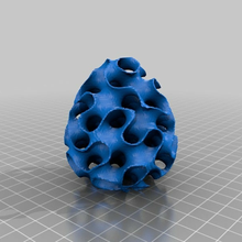 isosuperficie uovo Pasqua math_art 3d print model - Mito3D