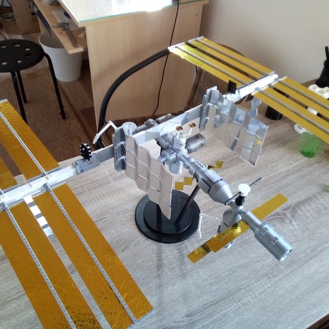 iss, la estación espacial.varios.de nave.módulo 3D print model - Mito3D