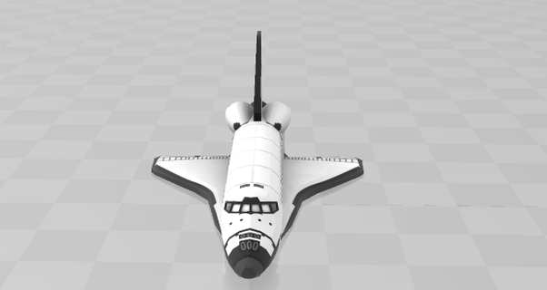 iss transbordador espacial 3d print model - Mito3D