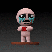 issac d6 - binding isaac the of game figure figures collection toy 3d print model - Mito3D