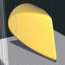 Nase Stand Tafel Rennen Gadget paddel 3d print model - Mito3D