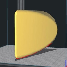 Nase Stand Tafel Rennen Gadget paddel 3d print model - Mito3D