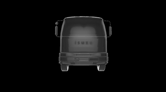 isuzu discarica camion macchine macchina petroliera trattore commerciale veicolo autocarro lkw 3d print model - Mito3D