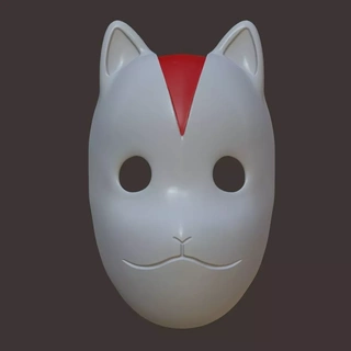 itachi anbu máscara cosplay naruto kakashi kitsune 3d print model - Mito3D