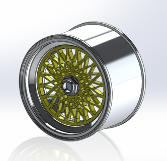 italeri bmw m1 procar wheels 1 24 scale 3d print model - Mito3D