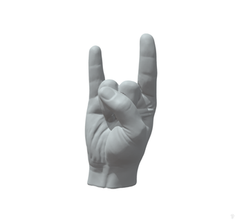 italiano mão chifre stl Anima impressão Varredura esculpir escultura anatomia mãos sorte 3d print model - Mito3D