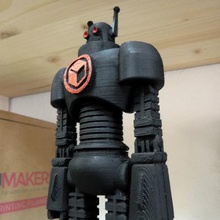 italyrob offiziellen italymaker Roboter-Maskottchen Spiel 3d print model - Mito3D