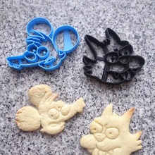 ıtchy scratchy kurabiye tom daly ev simpsonlar kesiciler 3d print model - Mito3D
