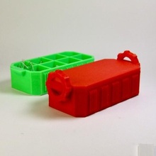 item sorter gadget container storage design turn store 3d print model - Mito3D