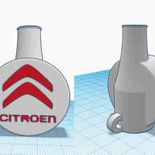 Itroen bong ağızlık ekstrüder nozullar nargile Citroen 3d print model - Mito3D
