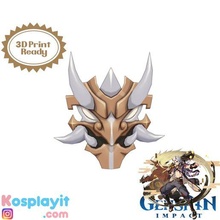 itto belt buckle 3d model - file divided printing genshin impact cosplay print ready game ittobelt ittobeltbuckle genshinbelt genshinitto genshinprop 3d print model - Mito3D