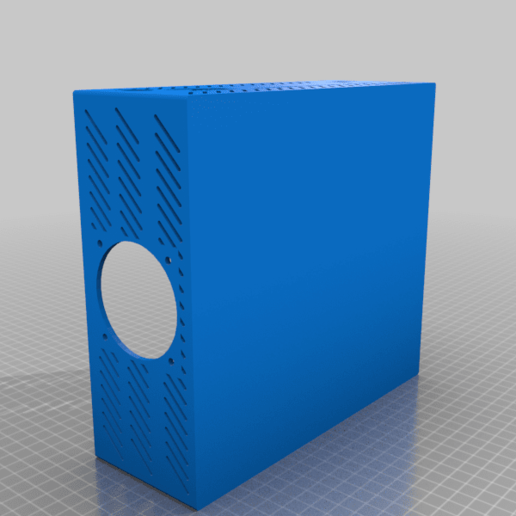 itx durum kılıf v2 büyük boyut bilgisayar mini 3D print model - Mito3D
