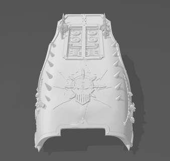 iv legión carapacho potenciar Marte perro juego guerra titán marciano escondido hierro guerreros pedro turbo explorar 3d print model - Mito3D