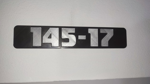 iveco 145 17 logo iveco iveco 145 17 camion fiat 145 17 scania volvo camion logo 3d print model - Mito3D