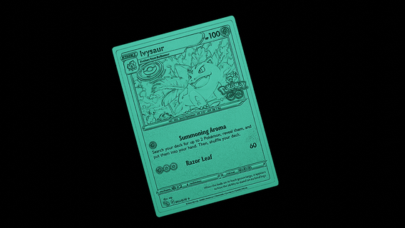ivysaur Pokemon carta scolpire sollievo arte animale anime cenere Pikachu Lugia telaio 3d print model - Mito3D