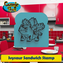 ivysaur sandwich stamp pokemon bulbasaur bread kitchen tool decoration gift functional 3d print model - Mito3D