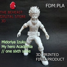 Izuku Midoriya kahraman akademi Sanat heykel oyun karakter şekil Deku anime manga ender print3d digital3d baskı 3d print model - Mito3D